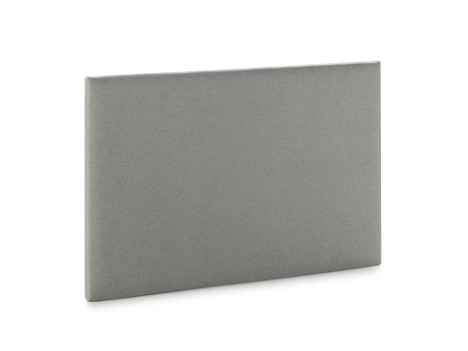Tête de lit Aura recouverte de tissu Gris Clair 90x60 cm