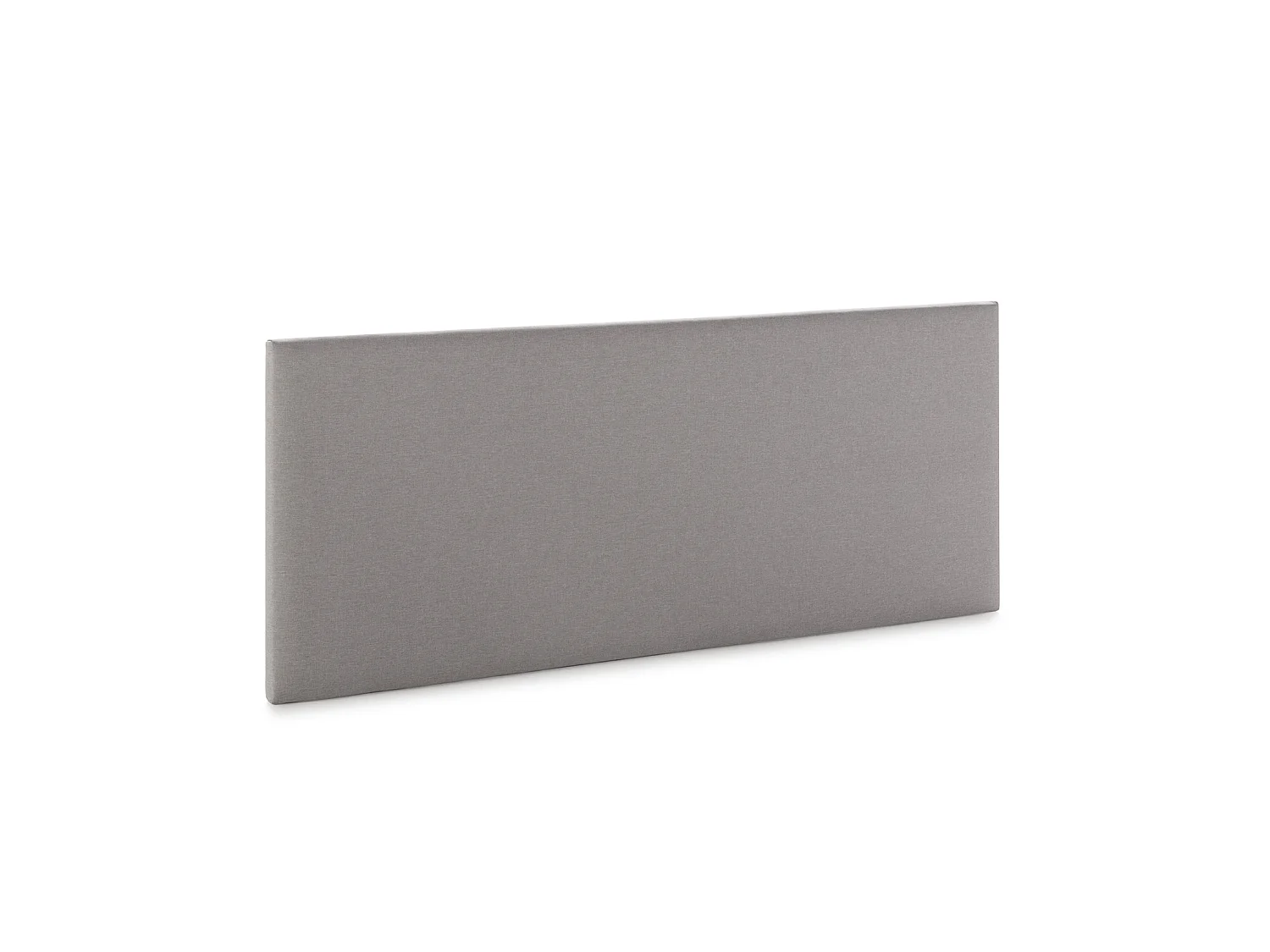 Tête de lit Aura recouverte de tissu Gris Clair 150x60 cm