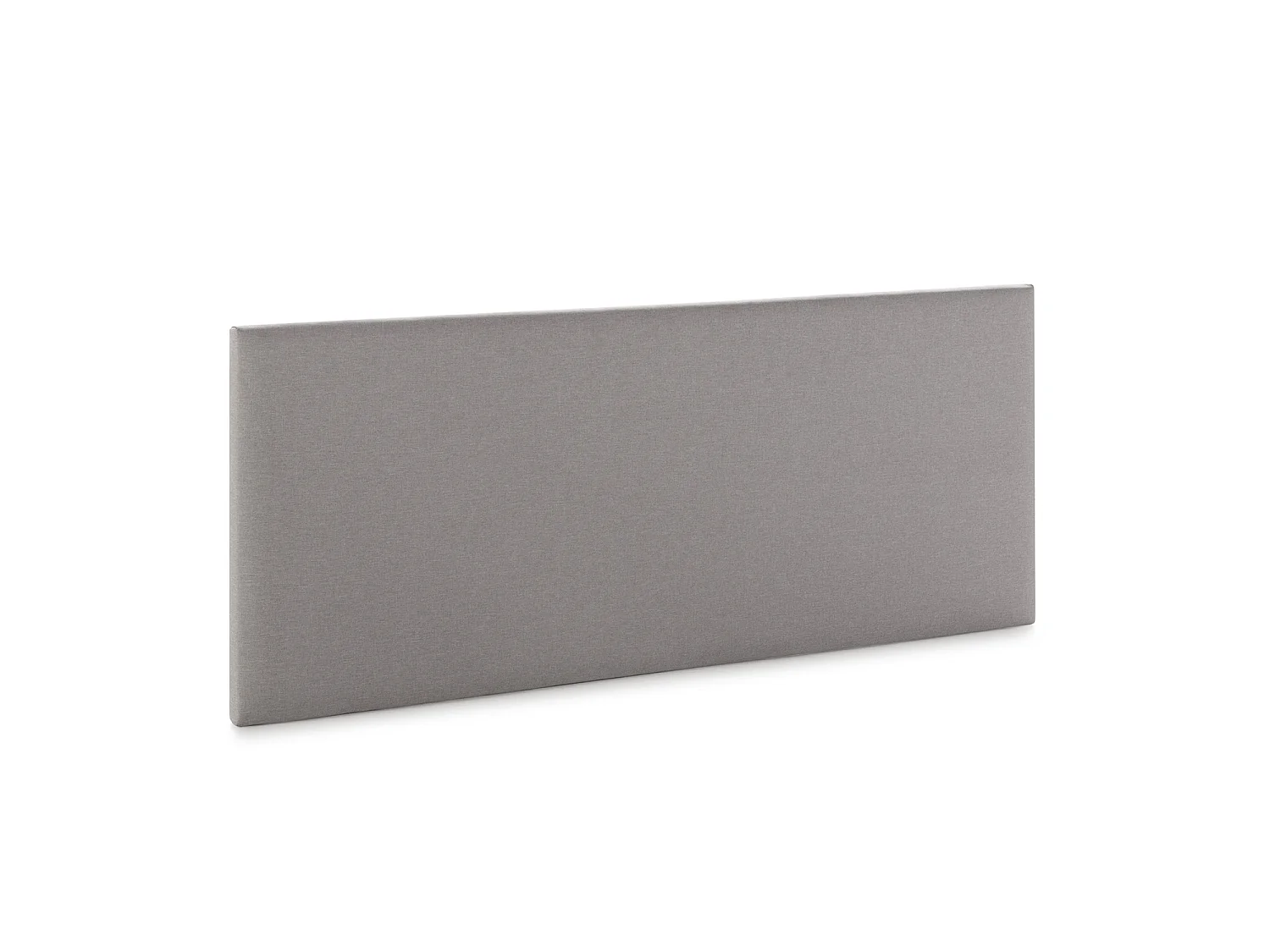Tête de lit Aura recouverte de tissu Gris Clair 150x60 cm