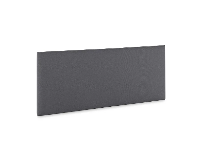 Tête de lit Aura recouverte de tissu Gris Foncé 150x60 cm