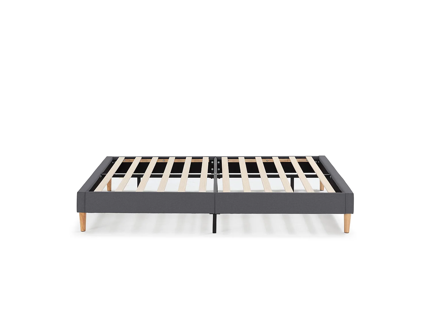 Beklede basis Aura 150x190 cm Donkergrijs