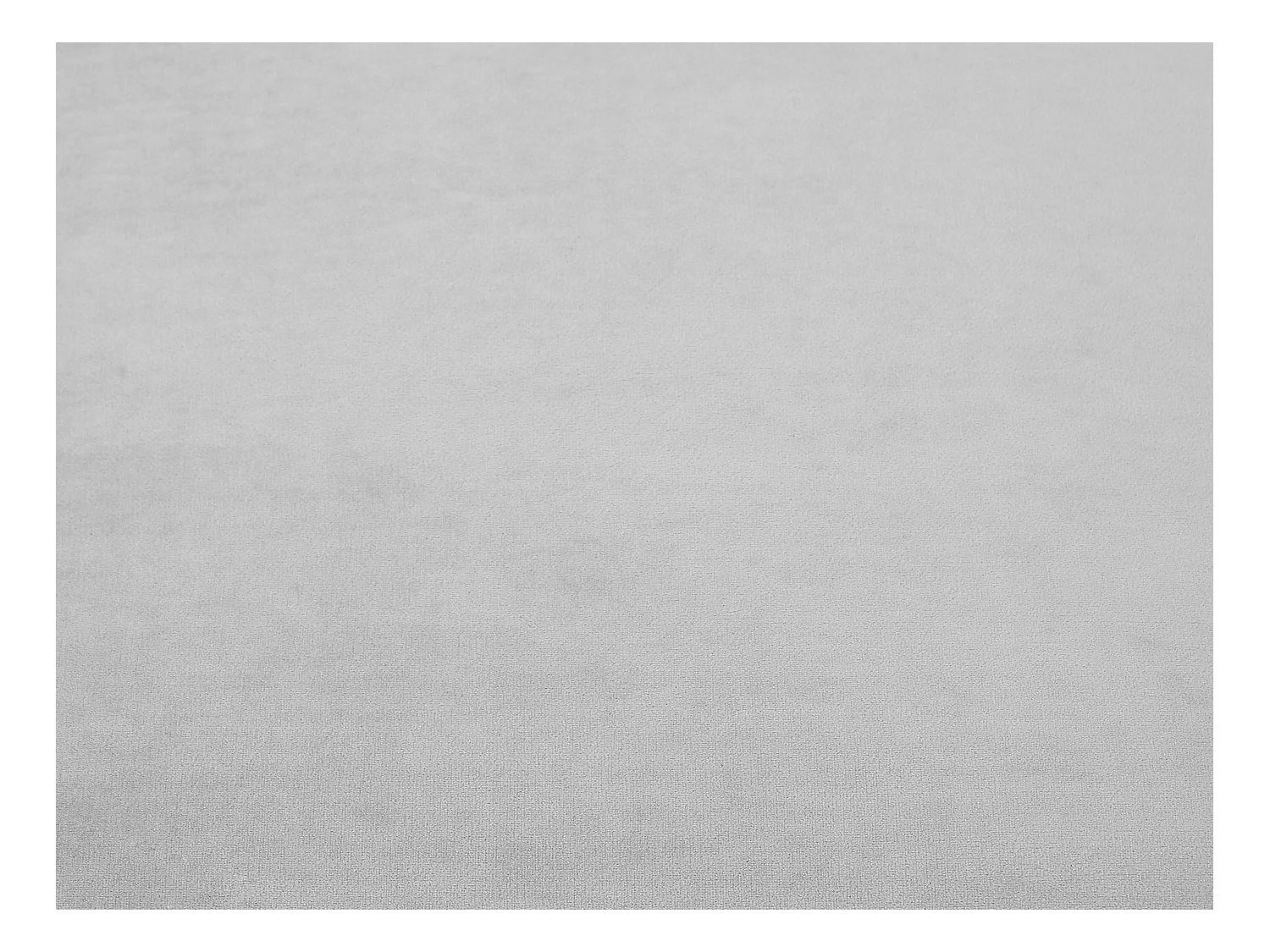 Canapé 3 places et fauteuil en velours gris clair EDWINA