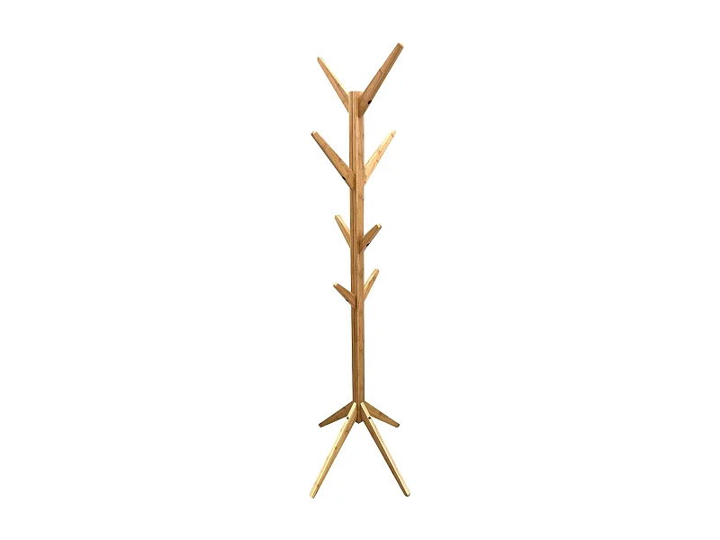 Portemanteau Arbre Bois Naturel 178cm Beige