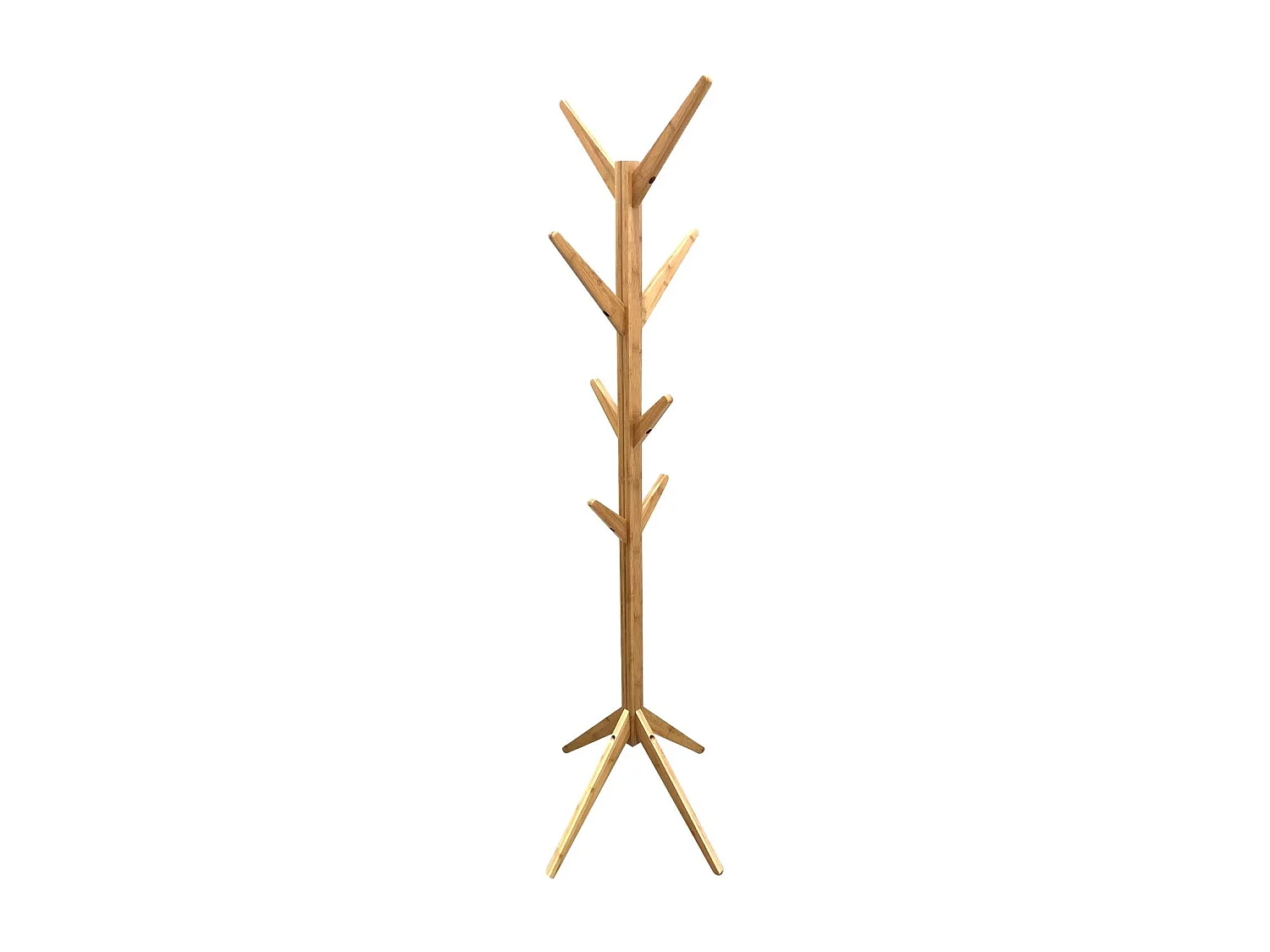 Portemanteau Arbre Bois Naturel 178cm Beige