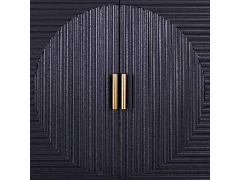 Armadio in legno grigio scuro 62x36,5x118h