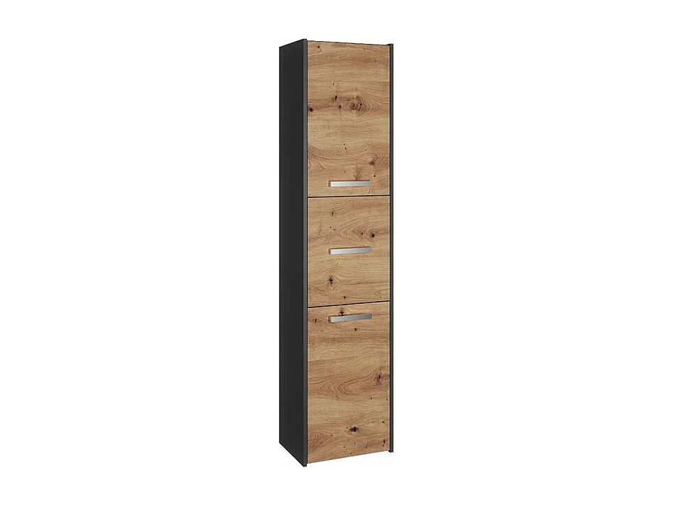 VERONA - Armoire de salle de bains - 170x40x30 cm - Meuble colonne de rangement SDB