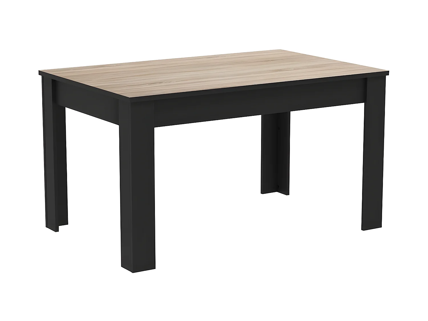 Table à manger 140 x 90 cm fixe Bruce