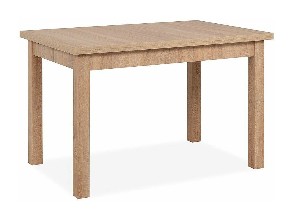 Table à manger extensible décor chêne sonoma L120-200 cm - LONGFORD
