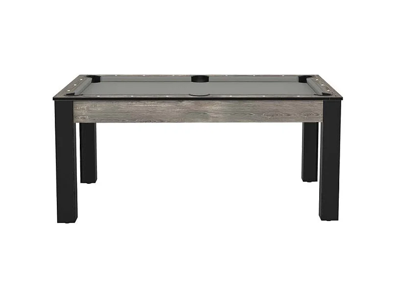 Table de Billard Convertible "Ohio" 185cm Gris