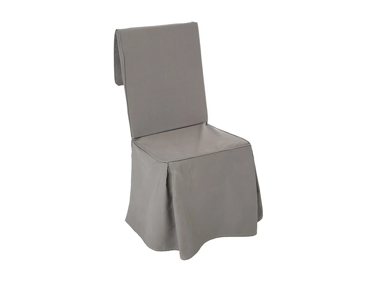 Housse de Chaise Gris