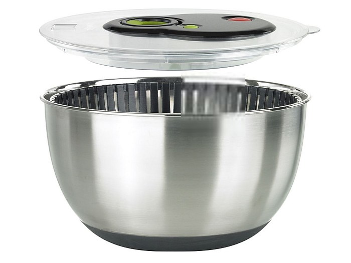 Essoreuse à salade en inox 26 cm