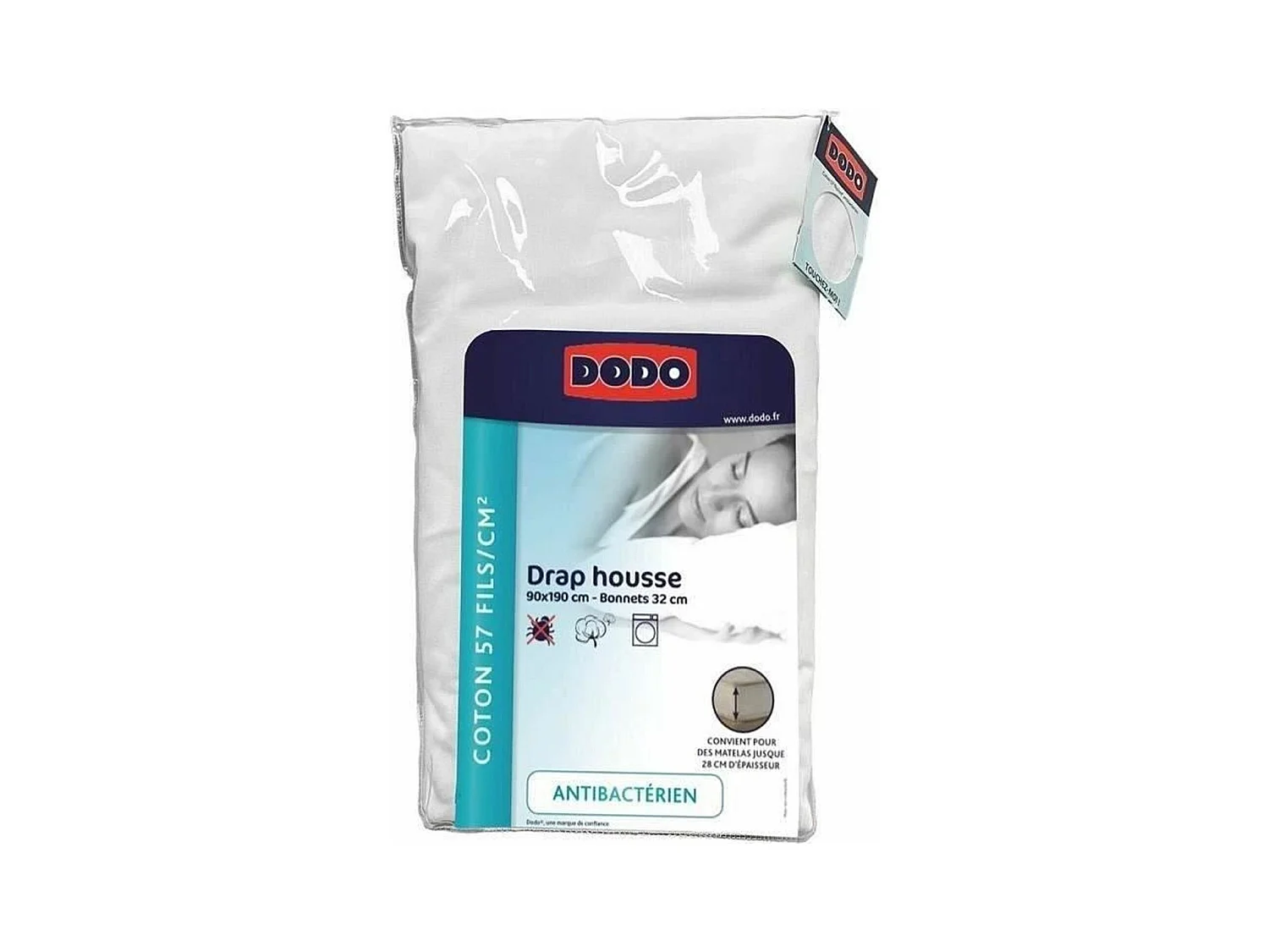 Hoeslaken - 90 x 190 cm