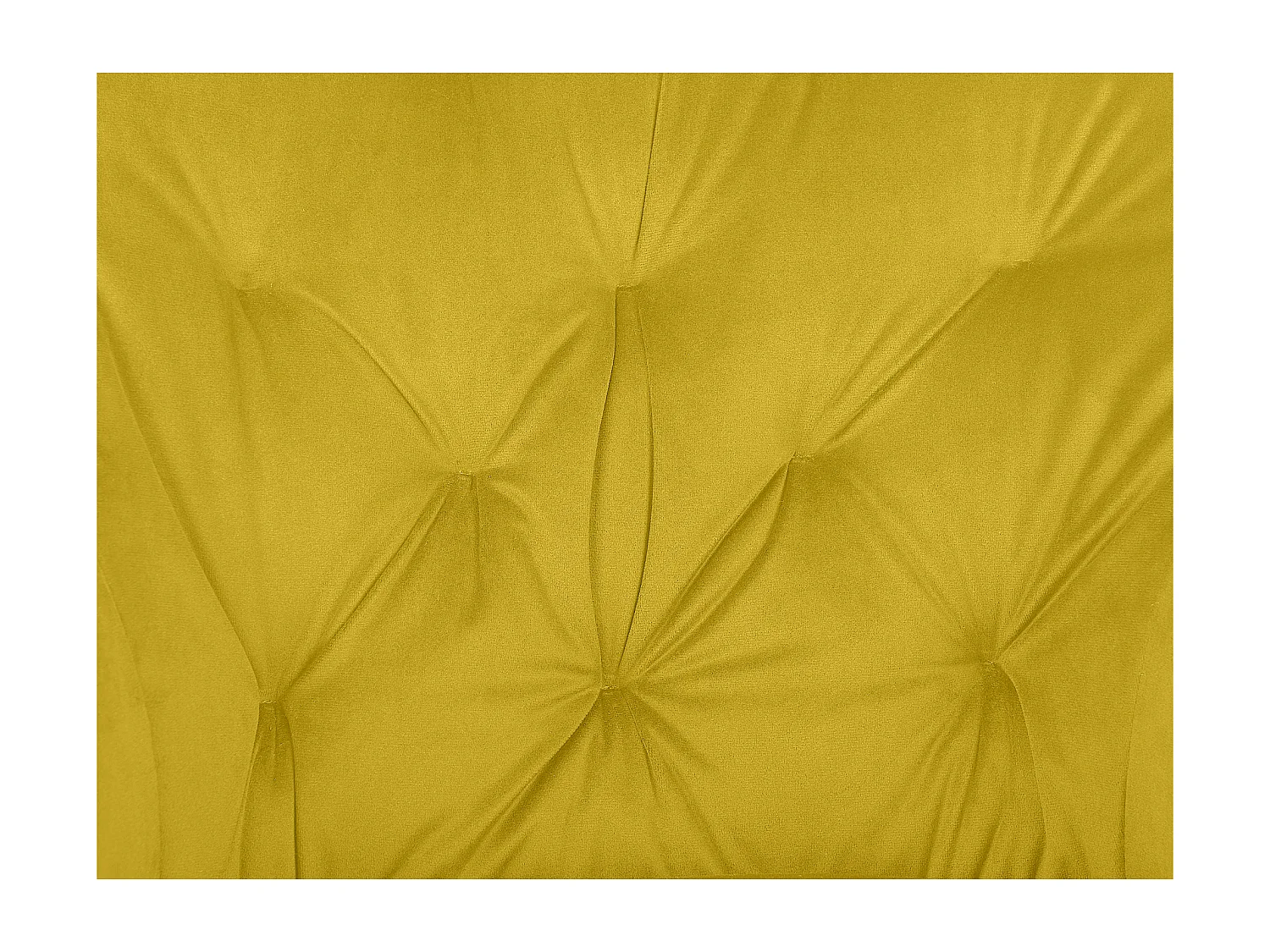 Chaise de bureau Velours Jaune ANTARES