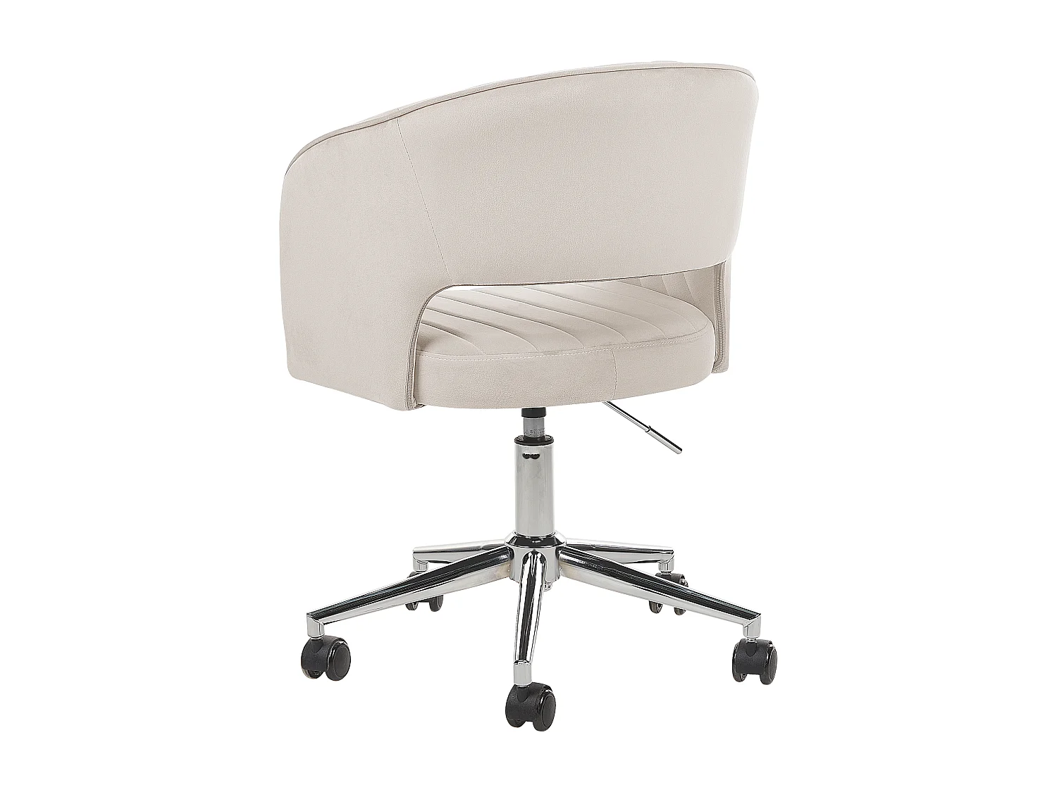 Sedia da scrivania KATONAH Velluto Beige chiaro