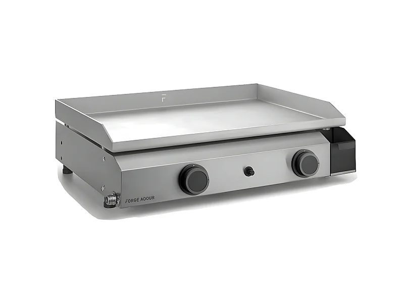 Plancha à gaz Base 60 en inox - FORGE ADOUR