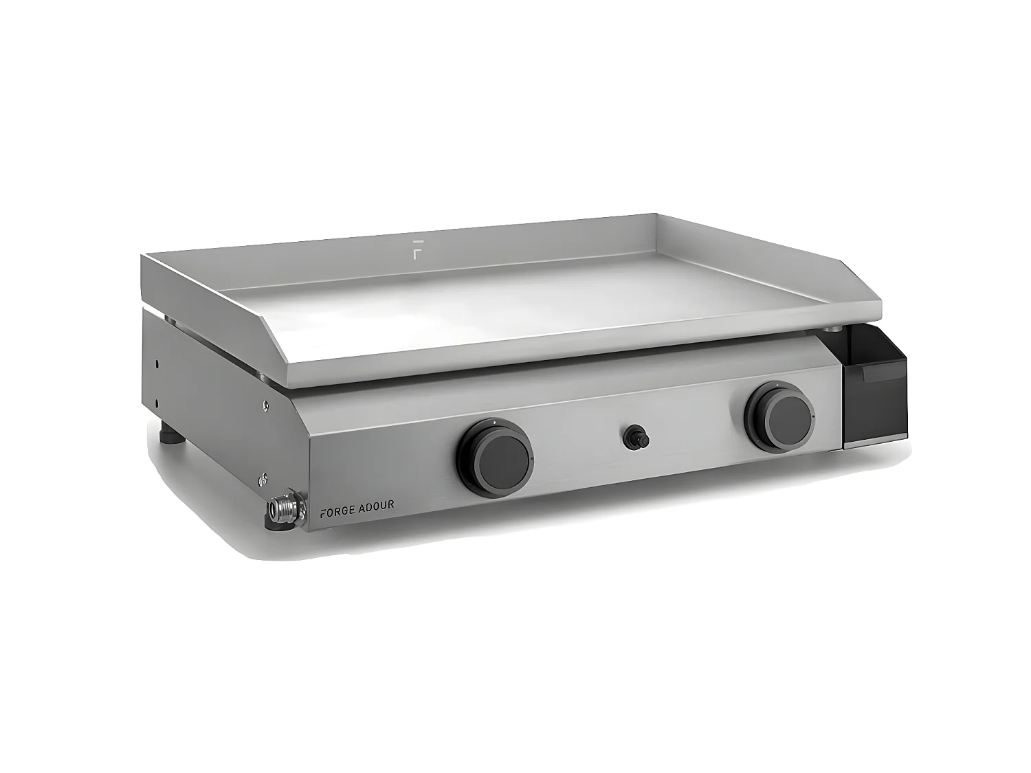 Plancha à gaz Base 60 en inox - FORGE ADOUR