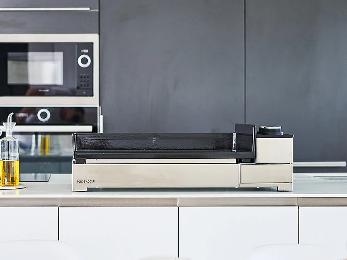 Plancha électrique Premium 60 en inox - Forge Adour