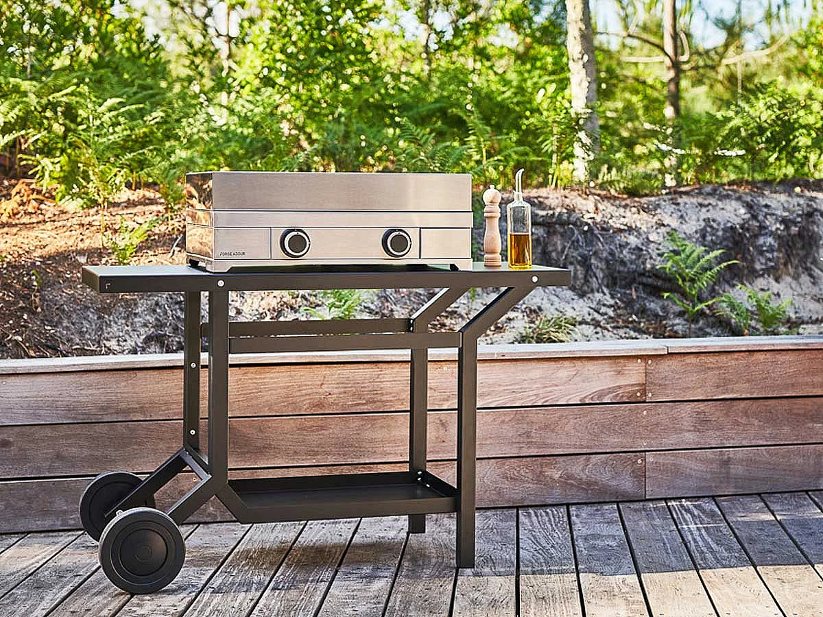 Plancha à gaz Modern 60 en inox - Forge Adour