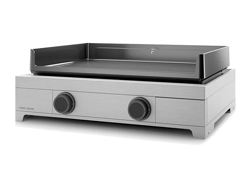 Plancha à gaz Modern 60 en inox - Forge Adour