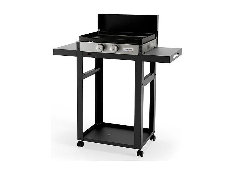 Plancha gaz sur chariot Plancha Française 250 Duo Edition - Le Marquier