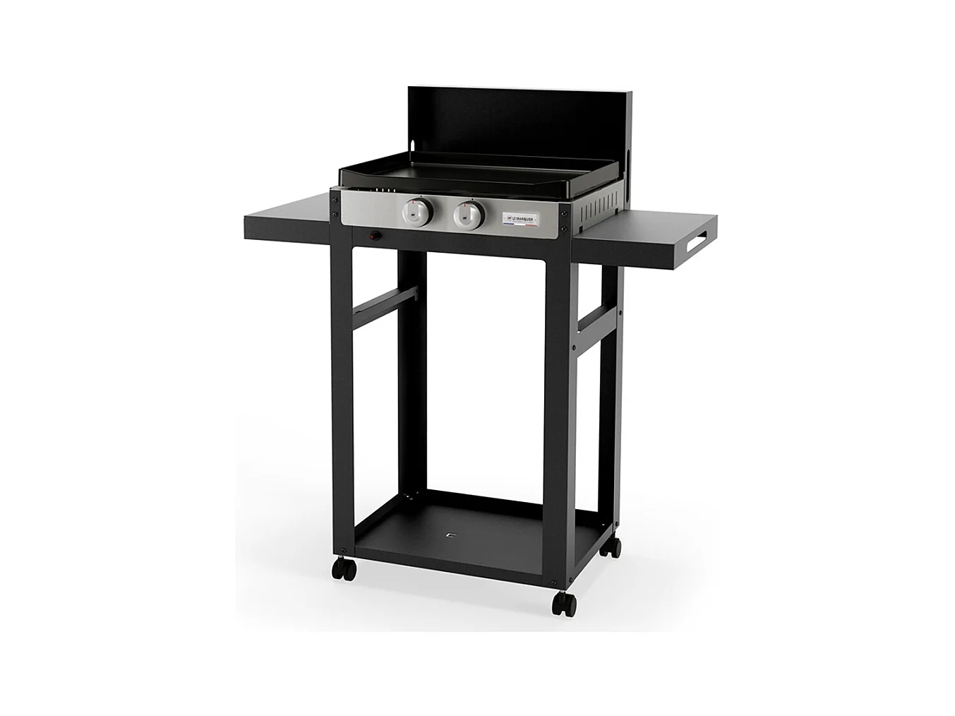Plancha gaz sur chariot Plancha Française 250 Duo Edition - Le Marquier