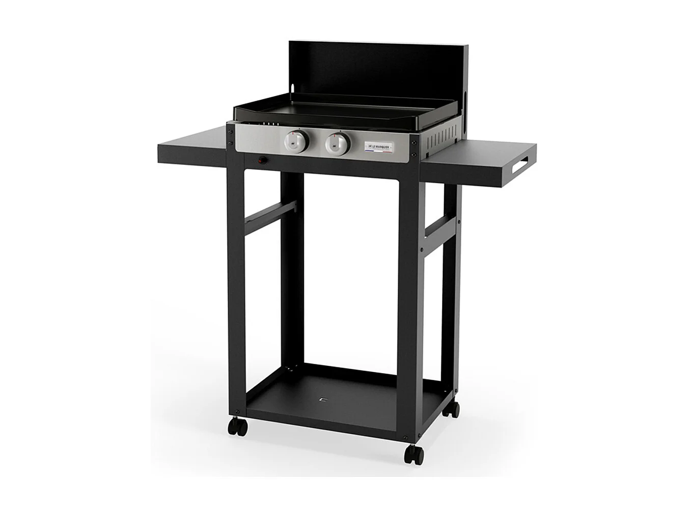 Plancha gaz sur chariot Plancha Française 250 Duo Edition - Le Marquier
