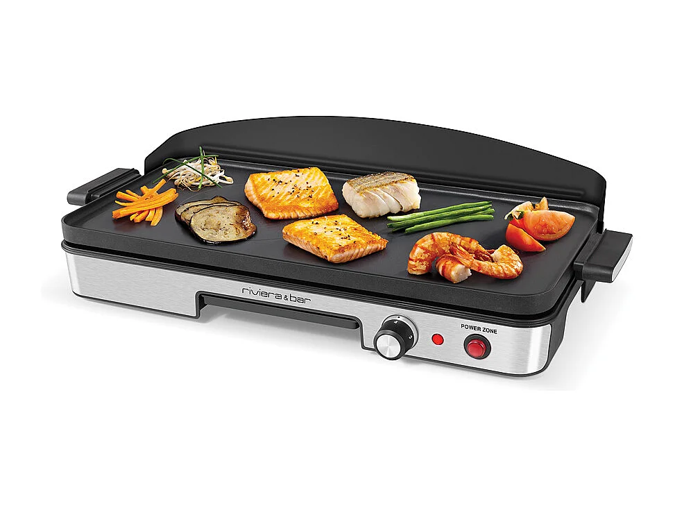 Riviera & Bar Plancha électrique 1900w 50x22cm - qpl345