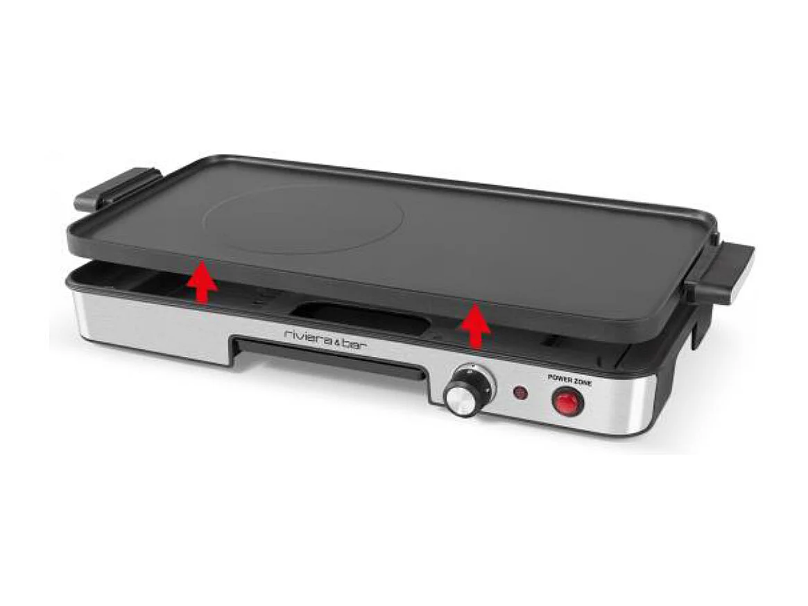 Riviera & Bar Plancha électrique 1900w 50x22cm - qpl345