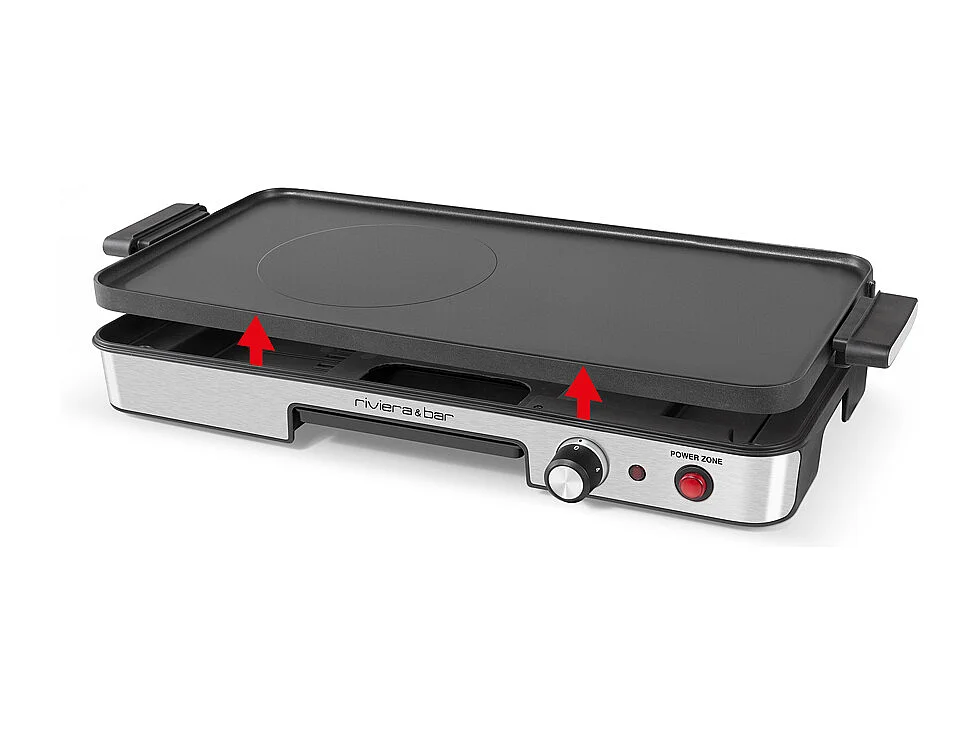 Riviera & Bar Plancha électrique 1900w 50x22cm - qpl345
