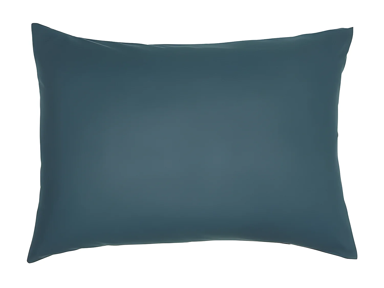 Funda de almohada/cuadrante 100% algodón, calidad 144 hilos. En colores lisos. Azul Petróleo 50x70cm