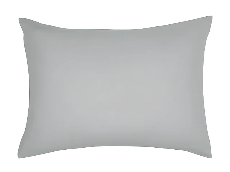 Kussensloop/wijzerplaat 100% katoen, kwaliteit 144 draden. In effen kleuren. Staal 50x70cm