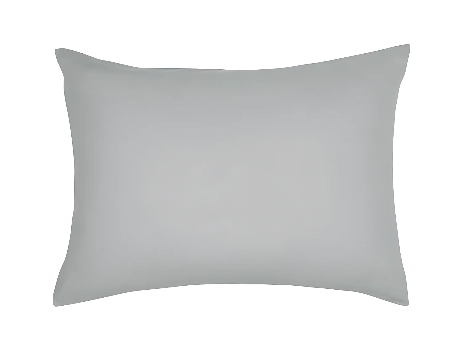 Taie d’oreiller / quadrant 100% coton, qualité 144 fils. En couleurs unies. Acier 50x70cm