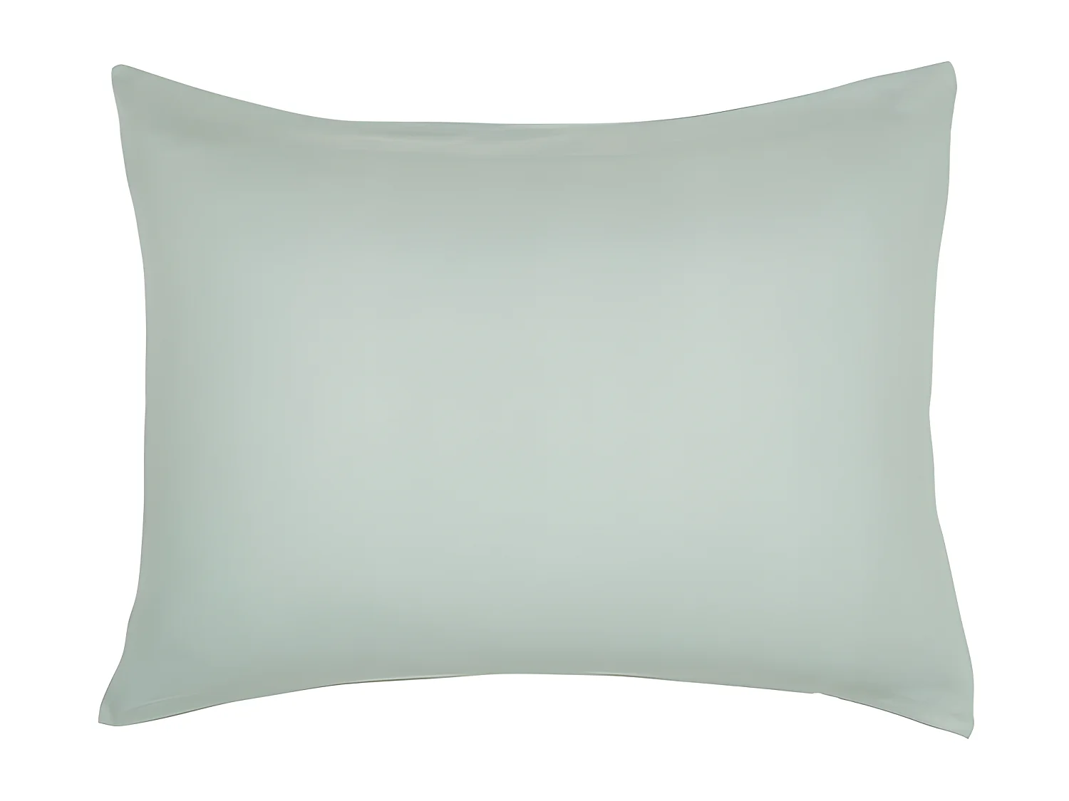 Taie d’oreiller / quadrant 100% coton, qualité 144 fils. En couleurs unies. Turquoise 50x70cm