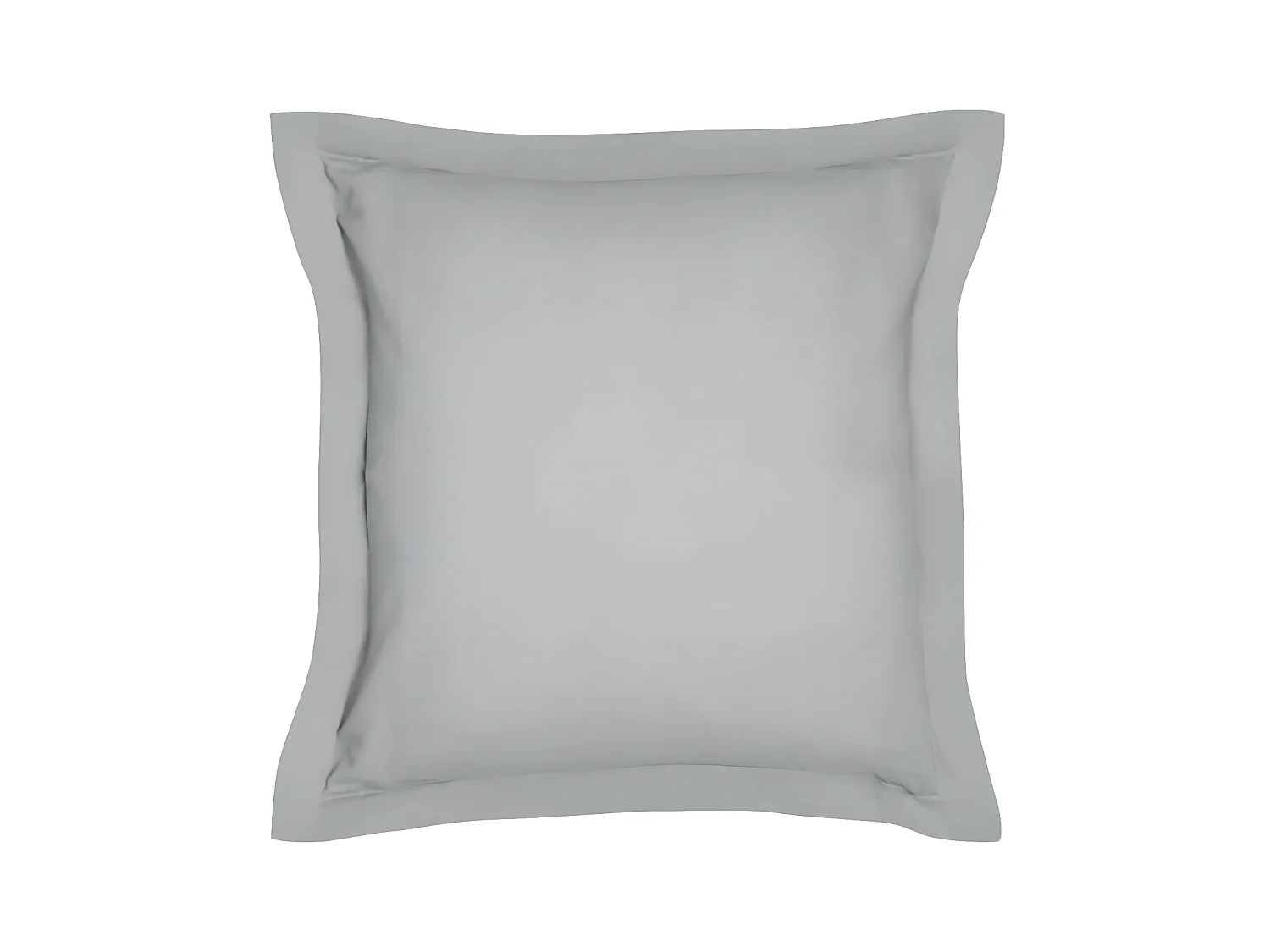 Taie d’oreiller / quadrant 100% coton, qualité 144 fils. En couleurs unies. Acier 60x60cm