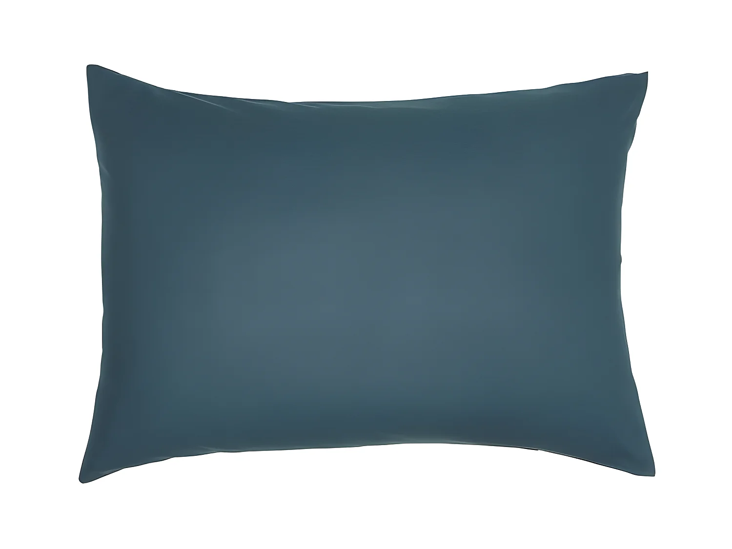 Funda de almohada/cuadrante 100% algodón, calidad 144 hilos. En colores lisos. Azul Petróleo 60x60cm