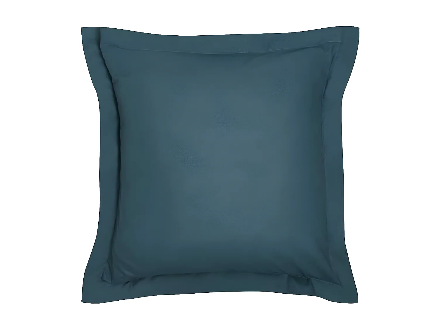 Kussensloop/wijzerplaat 100% katoen, kwaliteit 144 draden. In effen kleuren. Petrol Blauw 60x60cm