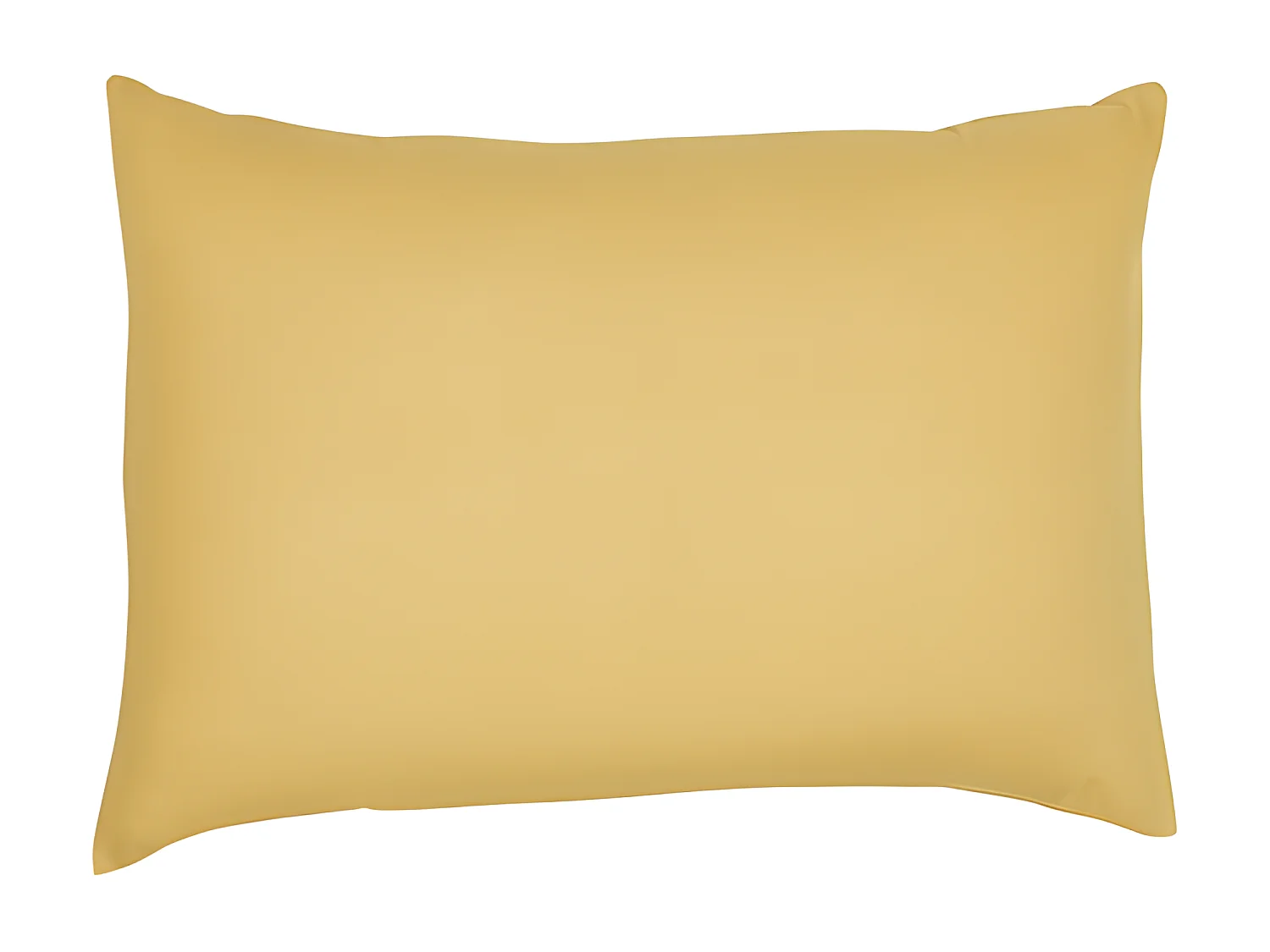 Funda de almohada/cuadrante 100% algodón, calidad 144 hilos. En colores lisos. Ocre 60x60cm