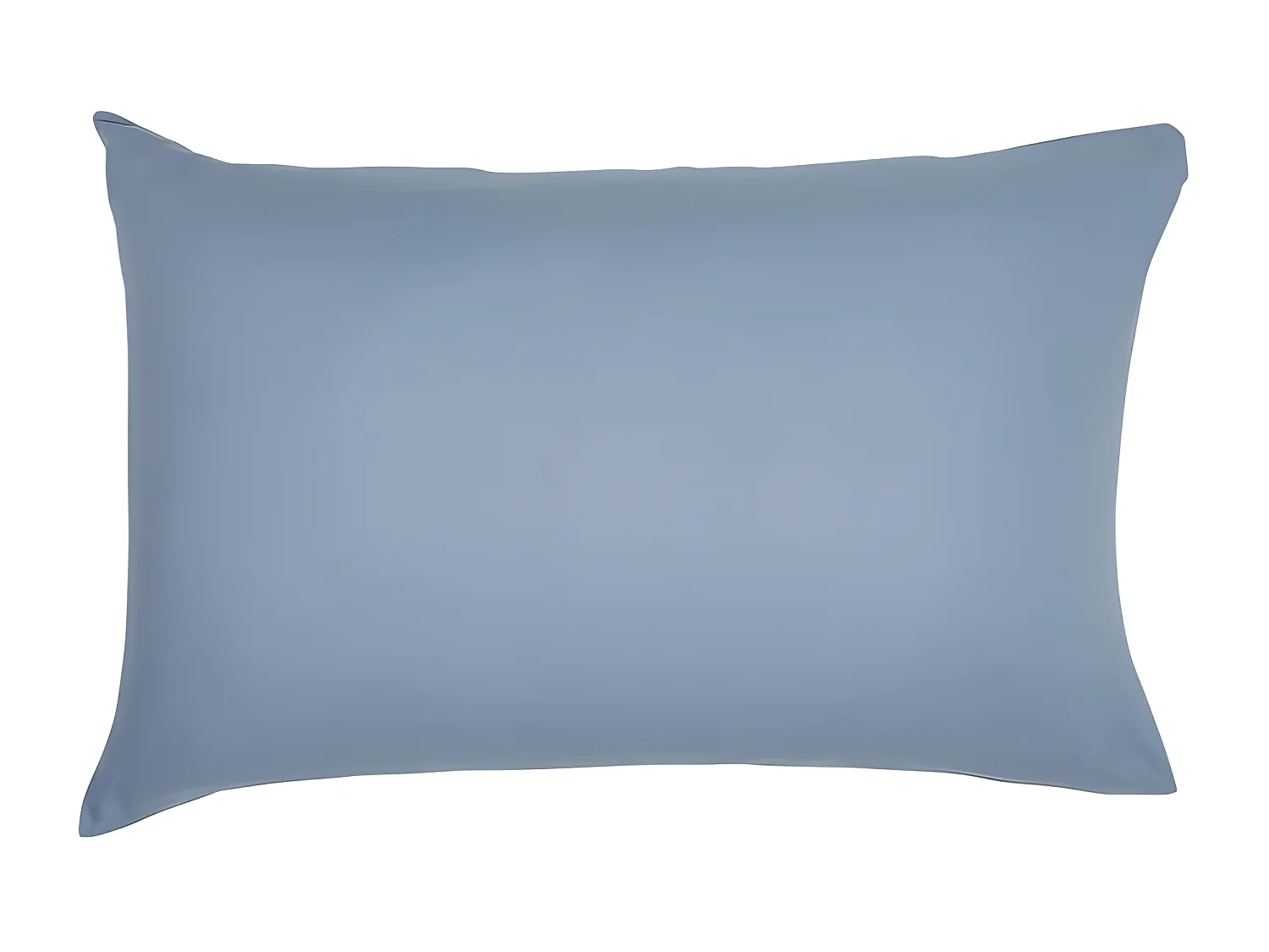 Taie d’oreiller / quadrant 100% coton, qualité 144 fils. En couleurs unies. Denim 60x60cm