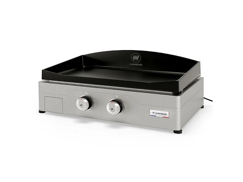 Le Marquier Plancha électrique inox 2000w 60x40cm - PLSE260I