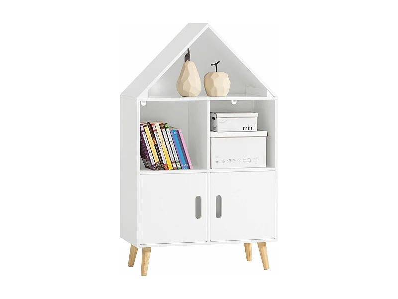 Kinderregal KMB58-W 60 x 103 x 30 cm Weiß