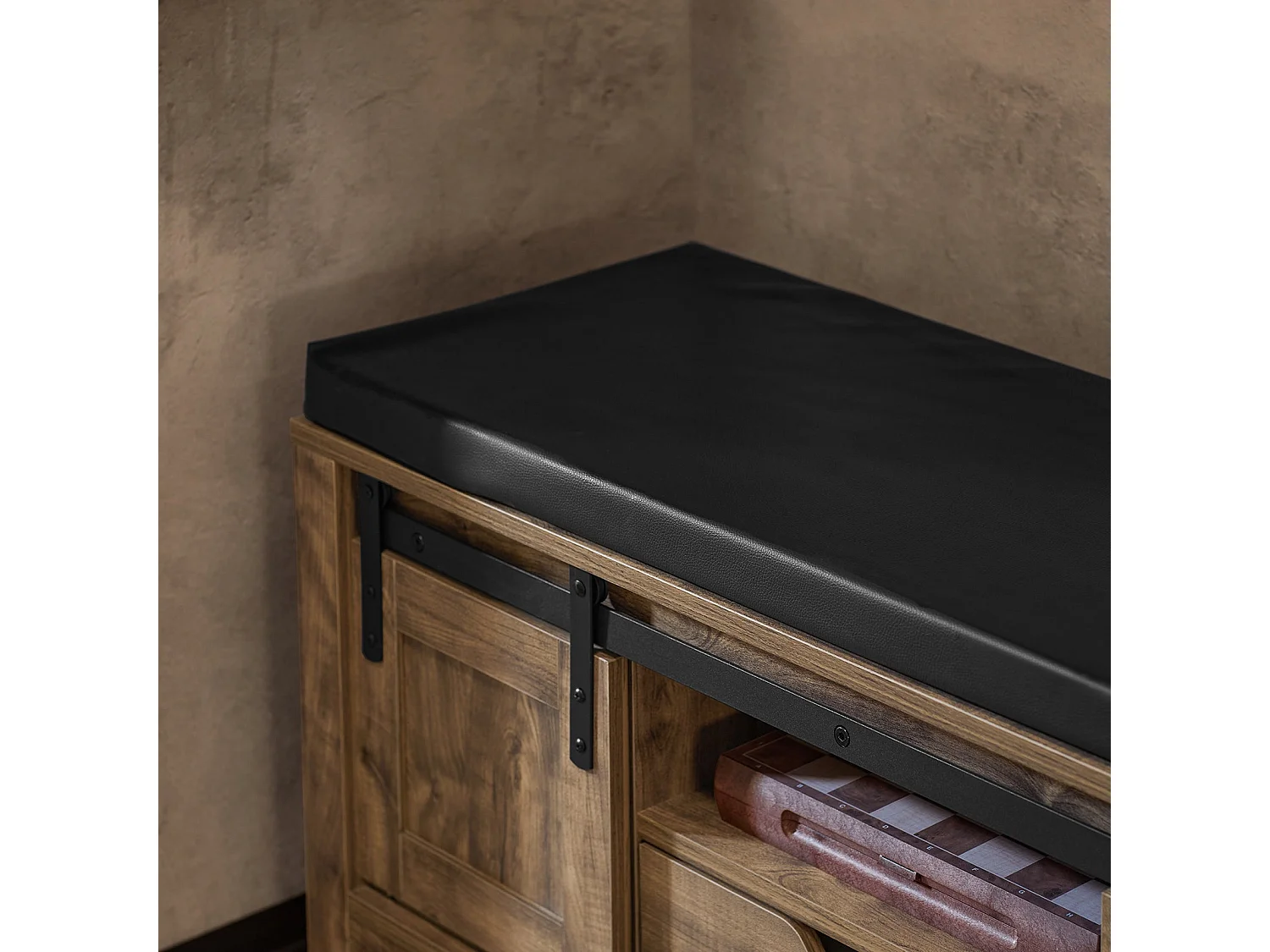 Meuble de Rangement à Chaussures Armoire à Chaussures Banc à chaussure Meuble d'entrée, FSR118-N