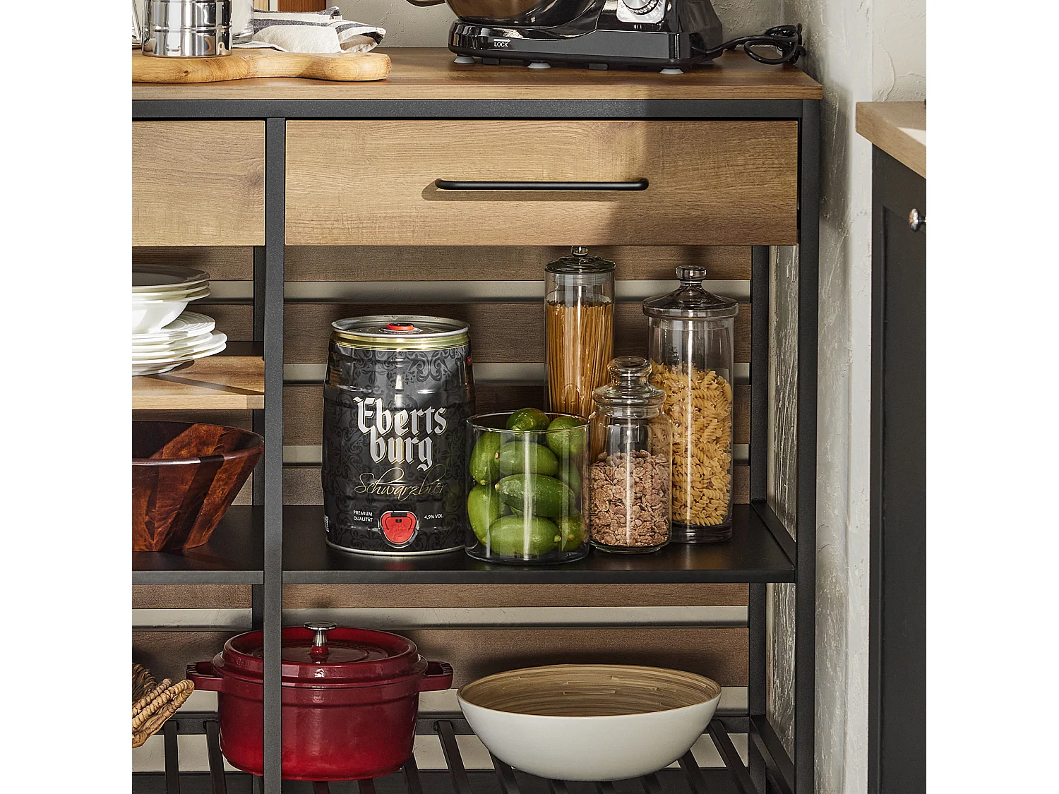 Szafka kuchenna, Kredens z szufladami FSB85-PF