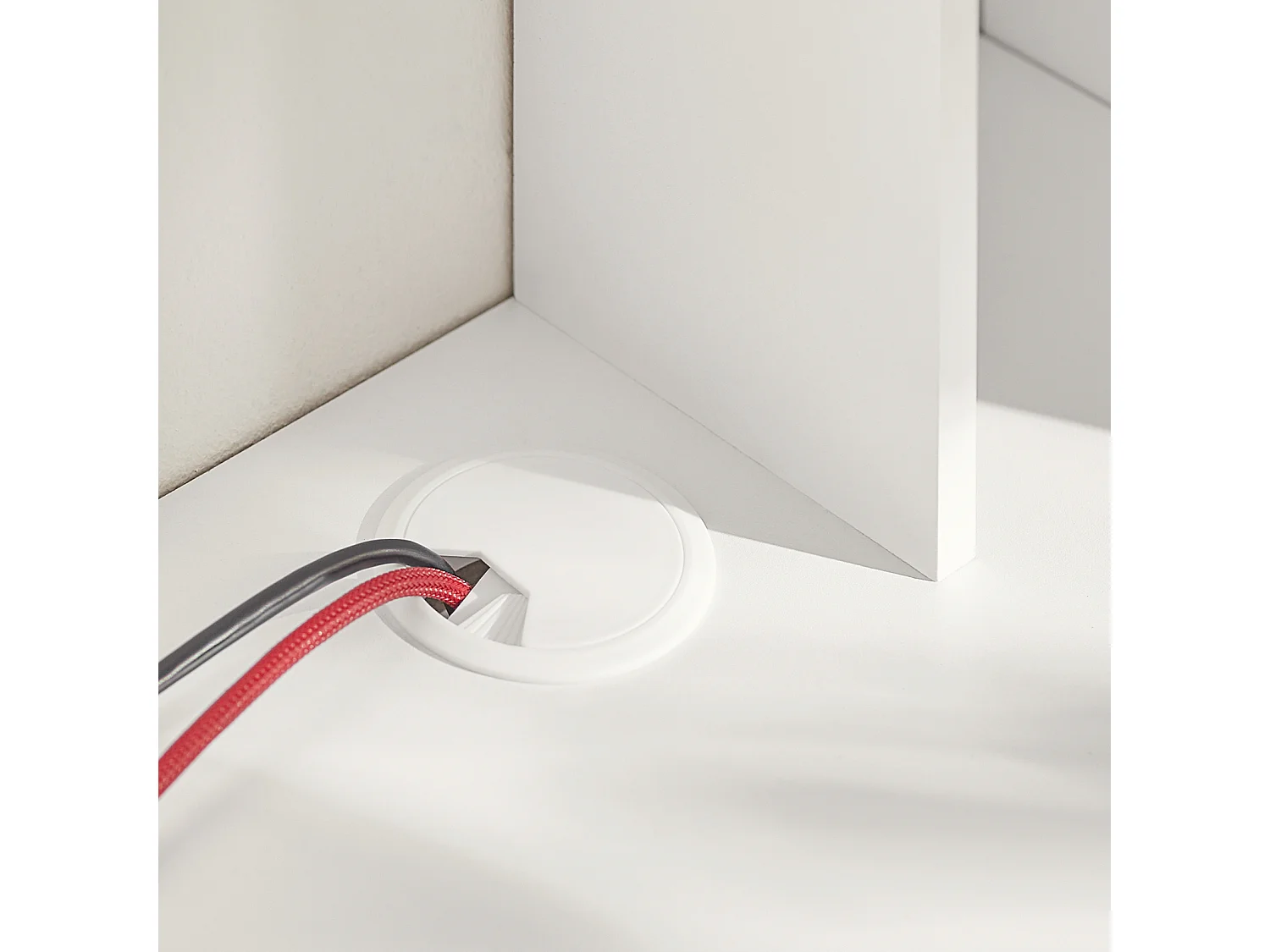 SoBuy FWT18-W - Secretária de parede para crianças, 82 x 60 x 39 cm, cor: Branco