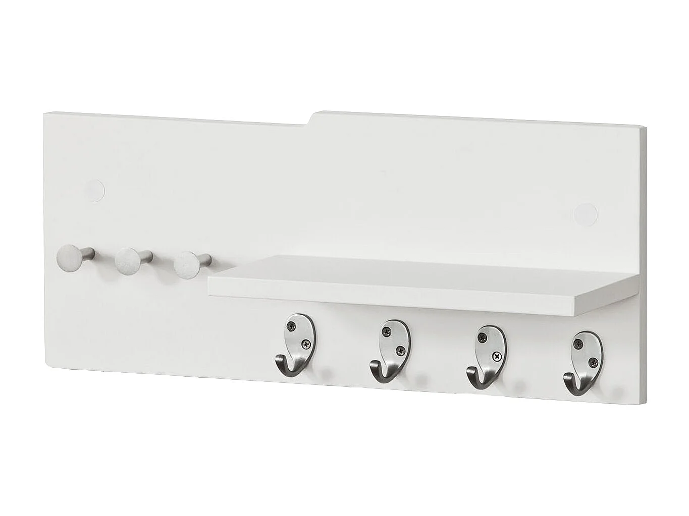 SoBuy FRG54-W Kapstok Handdoekhouder Wandkapstok 4 Haken - Wit