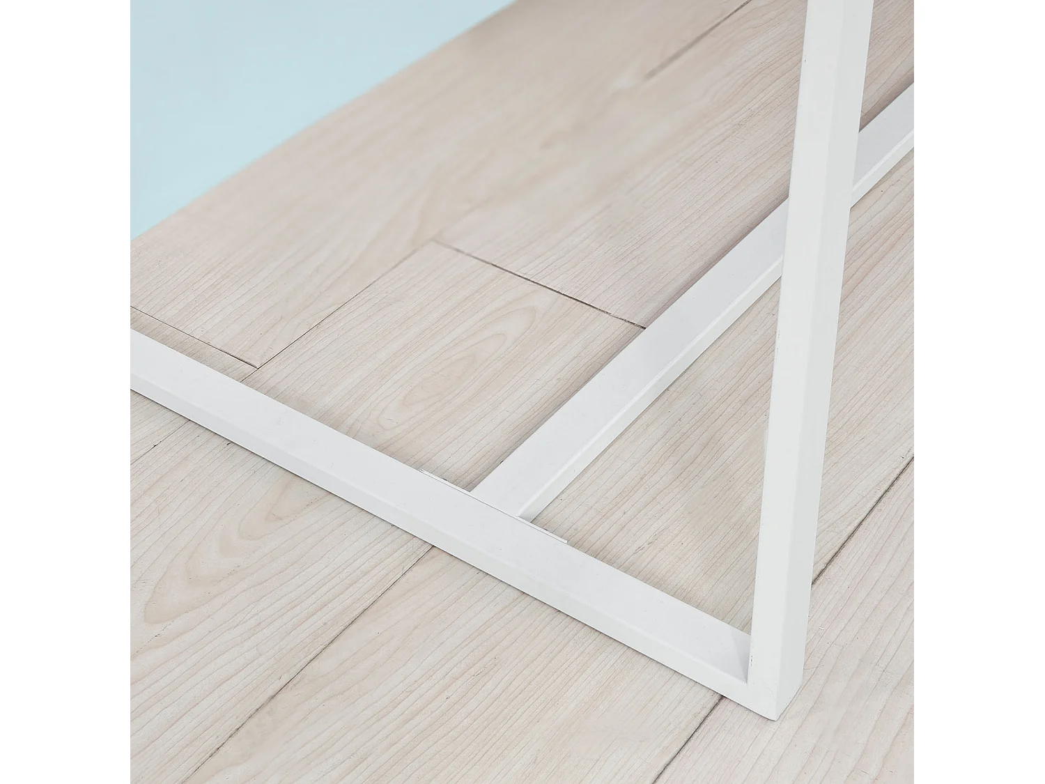 Table Haute de Bar Mange-debout Cuisine avec 3 étagères de rangements – Blanc,  FWT39-W