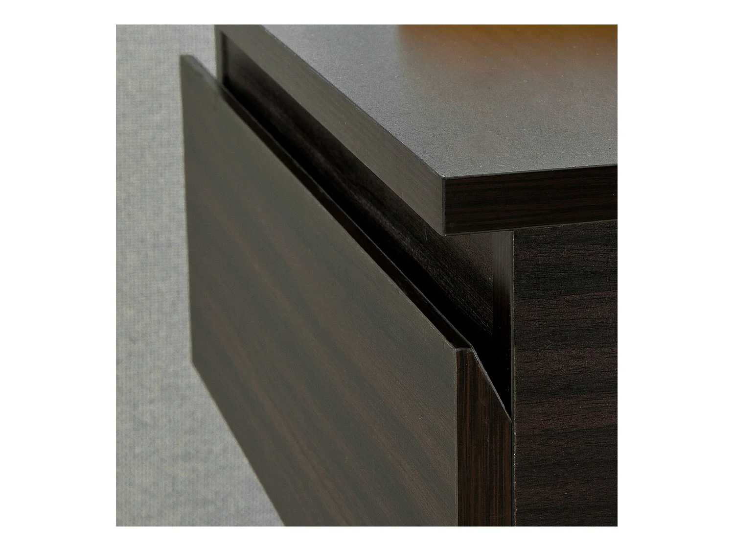 SoBuy FBT49-BR Bijzettafel Nachtkastje Veelzijdig Salontafel Commode met 1 lade