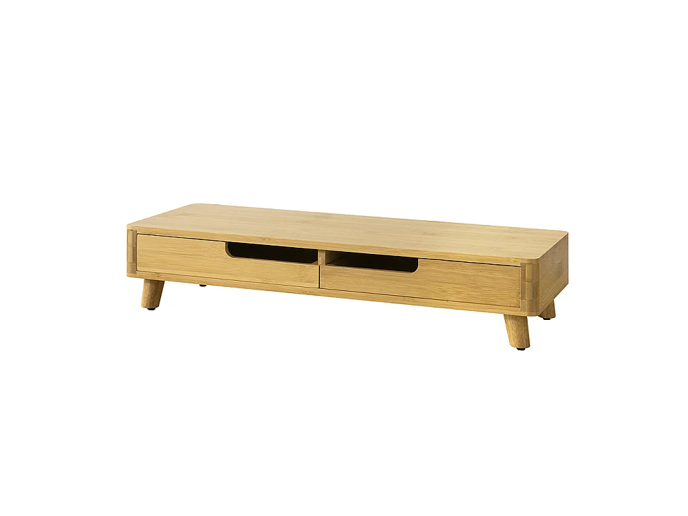 Support de Moniteur Ordinateur Portable Réhausseur d'écran en Bambou, BBF06-N