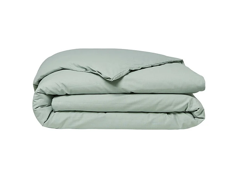 Effen dekbedovertrek 100% katoen, kwaliteit 144 draden. Turkoois 240x220cm