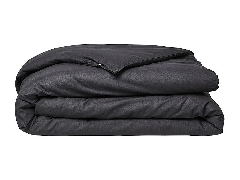 Housse de couette lisse 100% coton, qualité 144 fils. Carbone 260x240cm