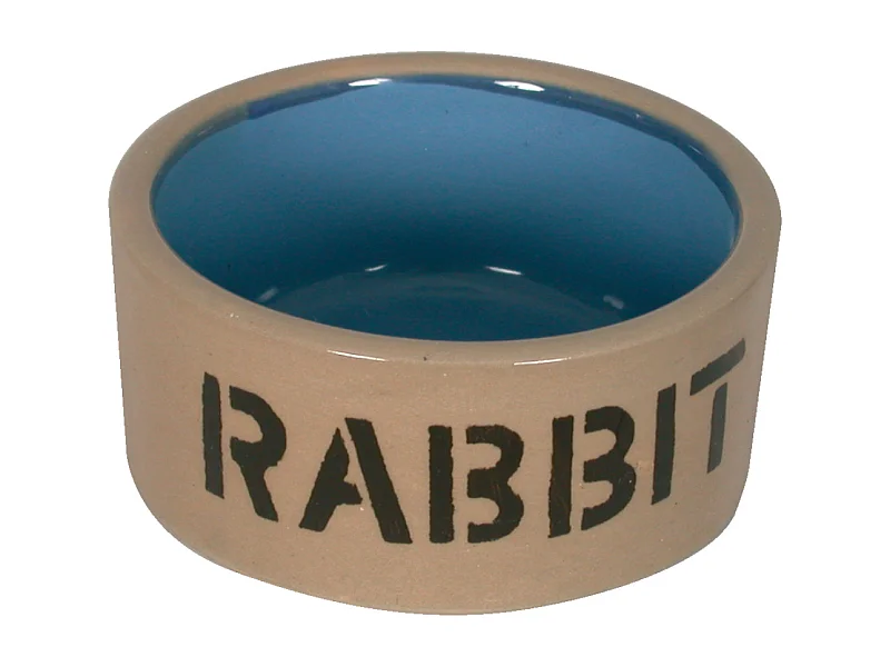 Steingutnapf für Kaninchen 350 ml